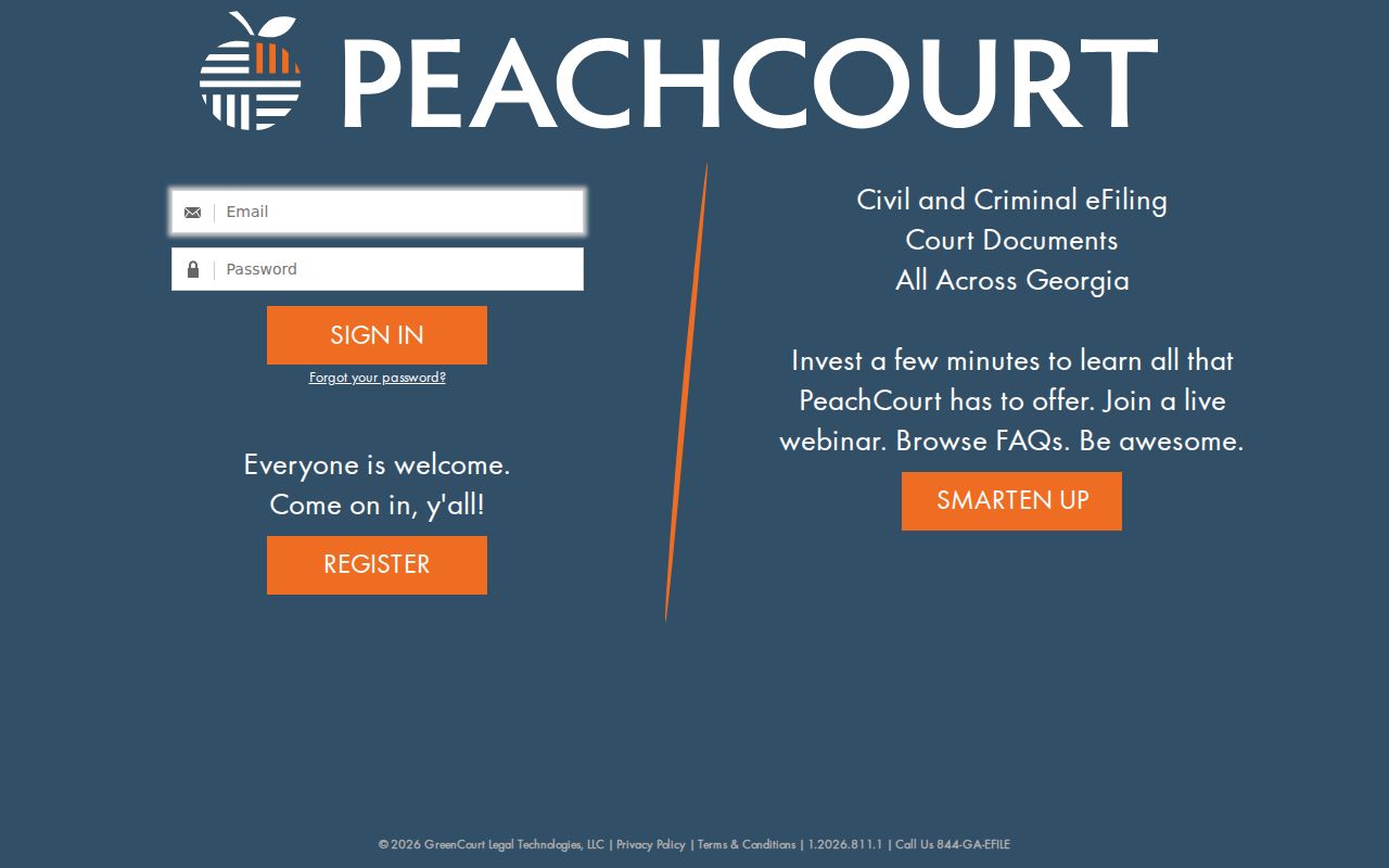 Bartow County PeachCourt case search