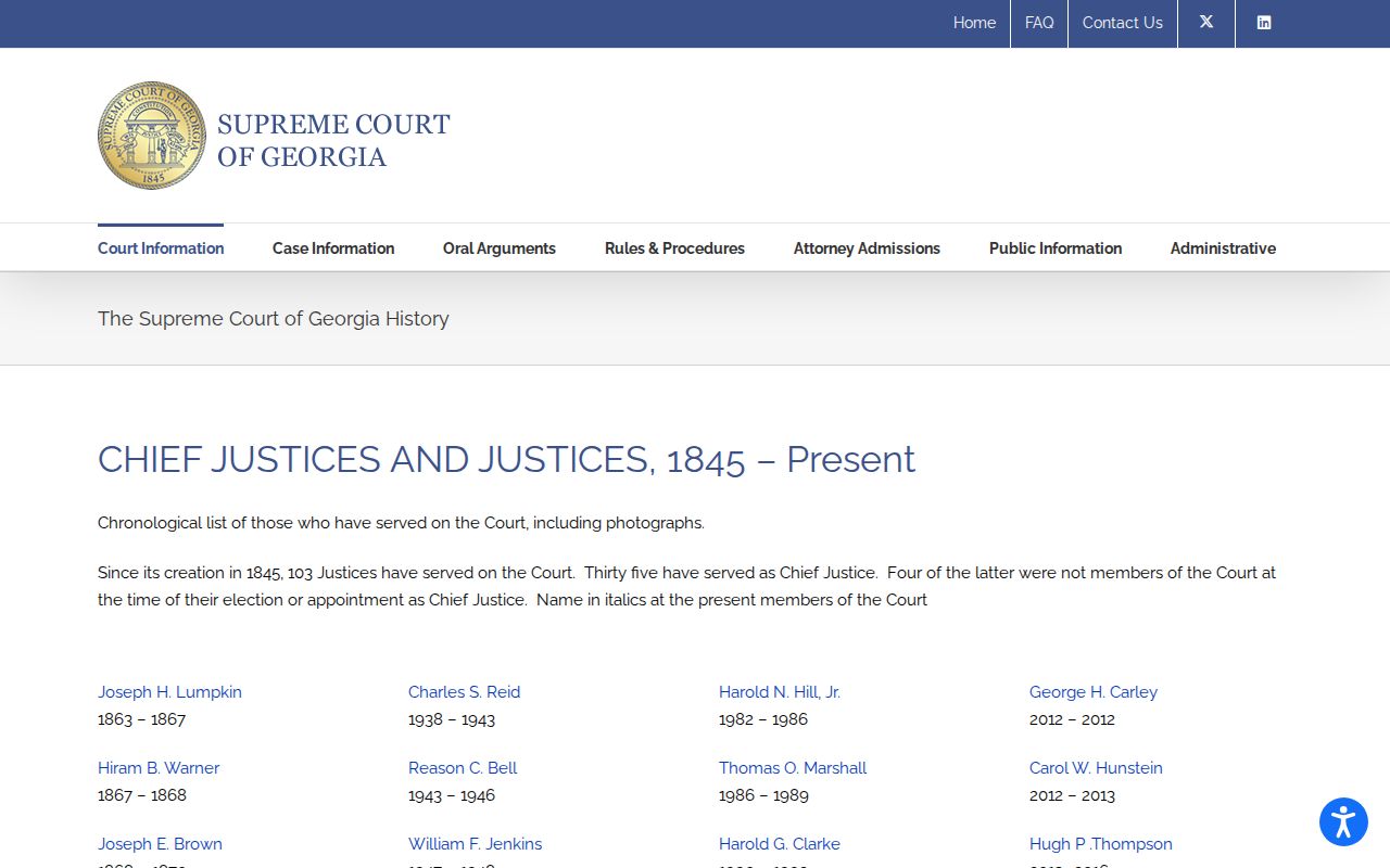 Bartow County criminal docket and Georgia court structure